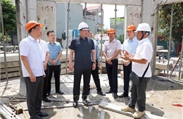 Nhà lắp ghép phục vụ tái định cư sân bay Gia Bình
