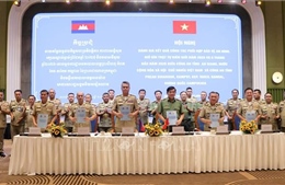 Phối hợp xây dựng tuyến biên giới hòa bình và phát triển bền vững
