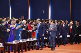 Tổng Bí thư, Chủ tịch nước Tô Lâm và các lãnh đạo Đảng, Nhà nước dự Phiên trọng thể Đại hội XIV Công đoàn Việt Nam