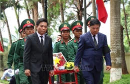 Đưa 27 liệt sĩ quân tình nguyện, chuyên gia Việt Nam về với 'đất mẹ'