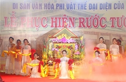 Trang trọng Lễ phục hiện rước tượng Bà Chúa Xứ núi Sam ở An Giang
