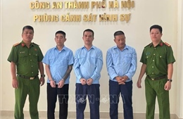 Khởi tố 7 đối tượng lợi dụng danh nghĩa doanh nghiệp để cưỡng đoạt tài sản