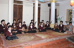 Bảo tồn, phát huy nghệ thuật hát Xẩm tại Yên Từ, Ninh Bình