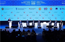 Thủ tướng Lê Minh Hưng phát biểu tại Diễn đàn Doanh nghiệp Nga - ASEAN