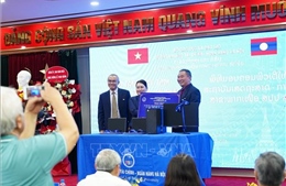 Hỗ trợ nâng cao năng lực cho cán bộ doanh nghiệp nhà nước Lào
