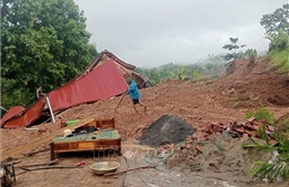 Mưa lớn gây thiệt hại nhiều ngôi nhà ở Sơn La