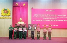 Đại tướng Lương Tam Quang làm việc tại Gia Lai