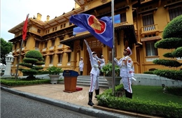 Lễ thượng cờ kỷ niệm 59 năm Ngày thành lập ASEAN