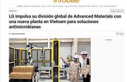 Báo Argentina: Ngành vật liệu công nghệ cao Việt Nam 'hút' vốn đầu tư nước ngoài