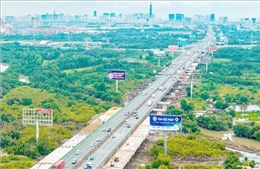 Hơn 70 mũi thi công gấp rút mở rộng cao tốc TP Hồ Chí Minh - Long Thành