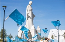 Khánh thành Tượng Đức Mẹ Maria cao nhất châu Âu