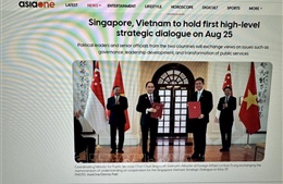 Báo chí Singapore: Đối thoại Việt Nam - Singapore hướng tới tăng cường hợp tác công nghệ