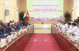 Cần Thơ mong muốn mở rộng giao thương nông sản - thủy sản với Bờ Biển Ngà