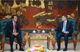 Thủ tướng Lê Minh Hưng tiếp Chủ nhiệm Ban Kiểm tra Trung ương, Tổng Thanh tra Nhà nước Lào