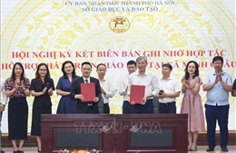 Kết nối các nguồn lực hỗ trợ phát triển giáo dục xã đảo Minh Châu