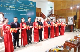 Triển lãm 'Hồ Chí Minh - Chân dung một con người' tại Lào