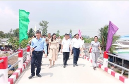   Cà Mau khánh thành cầu mới nối đôi bờ tuyến kênh Cầu Sập - Ninh Quới