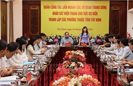 Thành lập phường gắn với định hướng phát triển lâu dài, phát huy lợi thế từng địa bàn