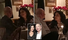 Lộ ảnh Jeff Bezos đắm đuối với người tình 3 tháng trước khi thông báo ly hôn vợ