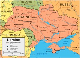 Đa số cử tri Mỹ không biết Ukraine nằm ở đâu trên bản đồ