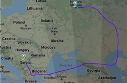 Xung đột Nga-Ukraine khiến các tuyến đường hàng không quốc tế thay đổi mạnh
