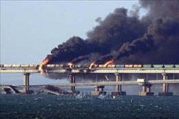 Nga bắt giữ 8 người liên quan vụ đánh bom trên cầu Crimea