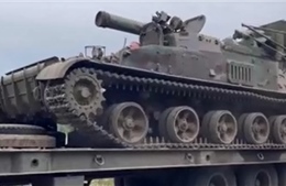 Video tập đoàn Wagner bàn giao vũ khí hạng nặng cho Bộ Quốc phòng Nga