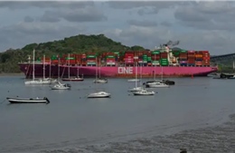 Hạn hán làm xáo trộn kênh đào Panama, 154 tàu thuyền tắc nghẽn