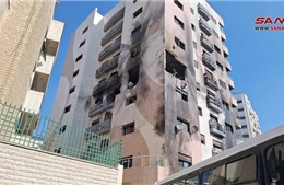 Israel phóng tên lửa vào một tòa nhà ở thủ đô của Syria