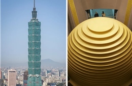 Thiết bị đặc biệt giúp tòa nhà cao hơn 500m ở Đài Bắc vững vàng trong động đất 