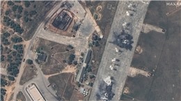 Ảnh vệ tinh tiết lộ thiệt hại tại căn cứ của Nga ở Crimea sau khi bị Ukraine tập kích