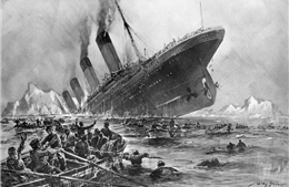 Câu chuyện cảm động về ban nhạc biểu diễn trên Titanic cho đến khi chìm cùng tàu