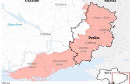 Vì sao Donbass trở thành ranh giới quyết định trong đàm phán Nga - Ukraine?