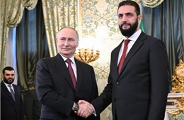 Chuyến thăm Moskva của lãnh đạo lâm thời Syria mở trang mới trong quan hệ với Nga