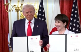 Thủ tướng Nhật Bản đề cử Tổng thống Trump cho giải Nobel Hòa bình