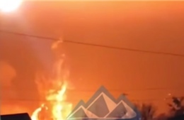 Video lực lượng Ukraine phá hủy căn cứ phóng UAV của Liên bang Nga