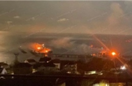 UAV Ukraine tấn công cảng và đường ống dẫn khí của Nga ở Biển Đen