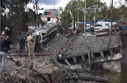 Israel không kích bốn địa điểm ở biên giới Syria - Liban