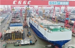 Trung Quốc đạt cột mốc lớn, ra mắt tàu có thể chở hơn 10.000 ô tô 