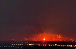 UAV Ukraine tấn công nhà máy lọc dầu Nga tại Volgograd