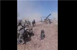 Video UAV của Hezbollah tấn công trực thăng Israel