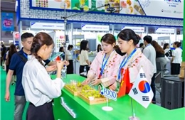Nông sản, thực phẩm Hàn Quốc ghi dấu ấn tại Vietfood & Beverage - Propack Vietnam 2026