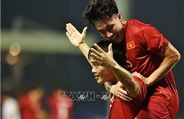 ‘Vua giải trẻ’ Nguyễn Quốc Việt nhận định đối thủ U22 Singapore của tuyển Việt Nam