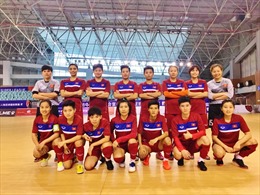 Hành trình đến SEA Games 31: Tuyển Futsal nữ Quốc gia tập trung