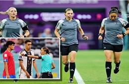 World Cup 2022: Giây phút lịch sử của trọng tài nữ