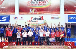 CLB Thái Sơn Nam lấy lại &#39;ngôi vương&#39; ở giải Vô địch quốc gia bóng đá futsal 2023