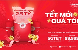 Viettel tri ân khách hàng dịp Tết Ất Tỵ với loạt ưu đãi xuyên Tết