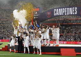 Real Madrid đăng quang cúp Nhà vua Tây Ban Nha
