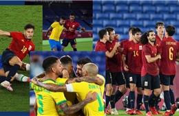 Hạ Olympic Tây Ban Nha sau 120 phút, Olympic Brazil bảo vệ thành công tấm HCV bóng đá nam