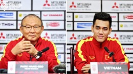 HLV Park Hang-seo và Tiến Linh chia sẻ về trận bán kết lượt về AFF Cup 2022